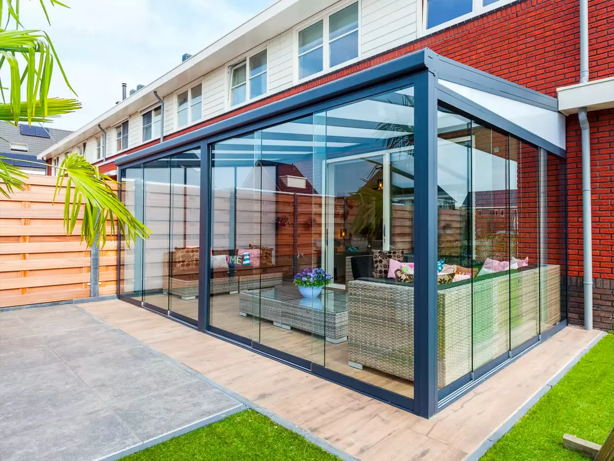 Overkapping aan huis aluminium